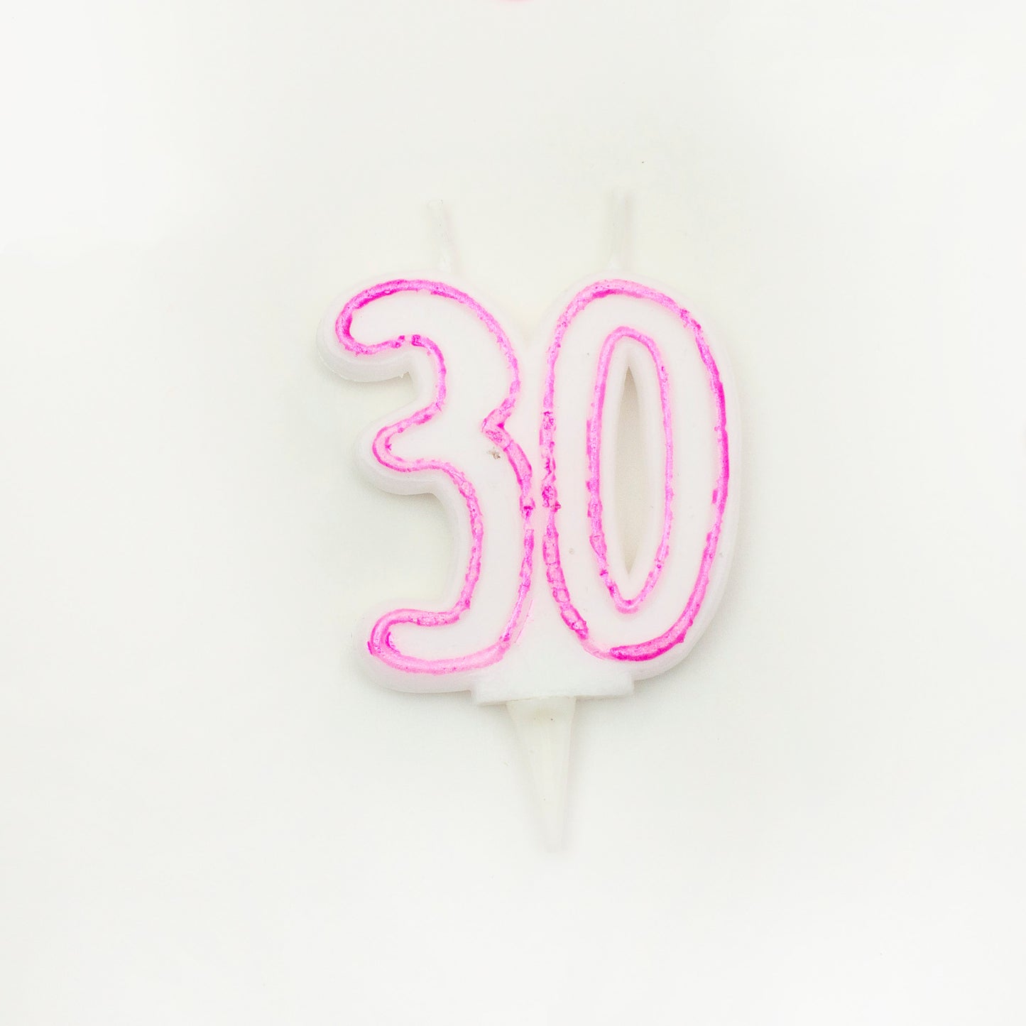 Age 30 Pink Milestone Candle 