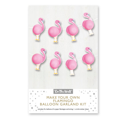 Make Your Own Flamingo Balloon Garland Kit 4