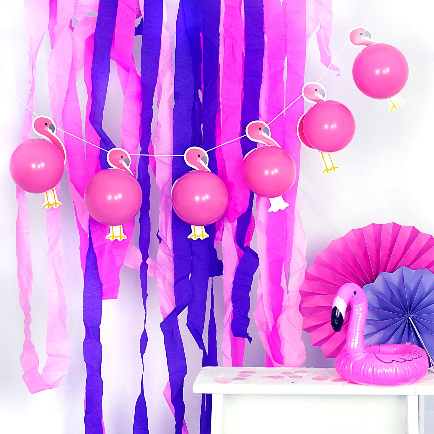 Make Your Own Flamingo Balloon Garland Kit 3