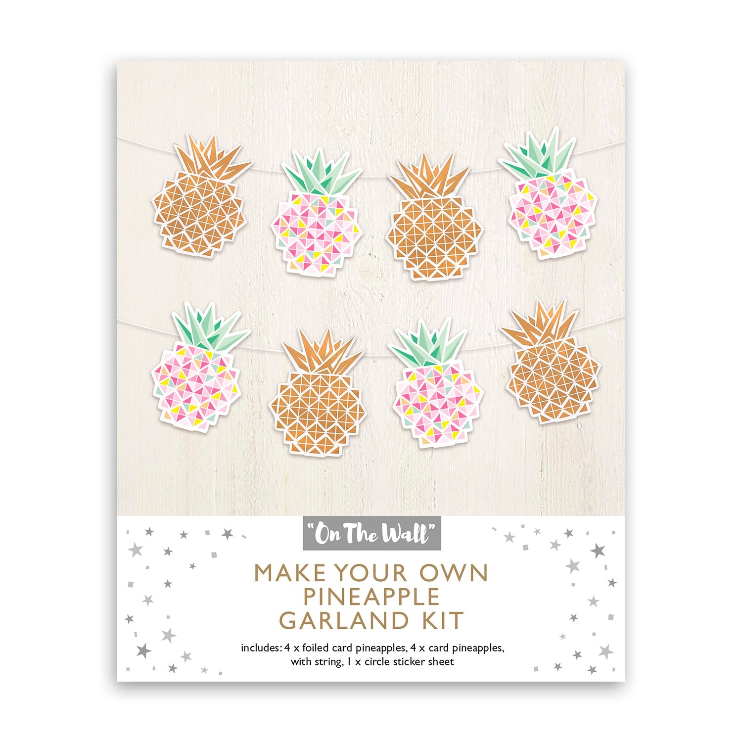 Make Your Own Pineapple Garland Kit 4