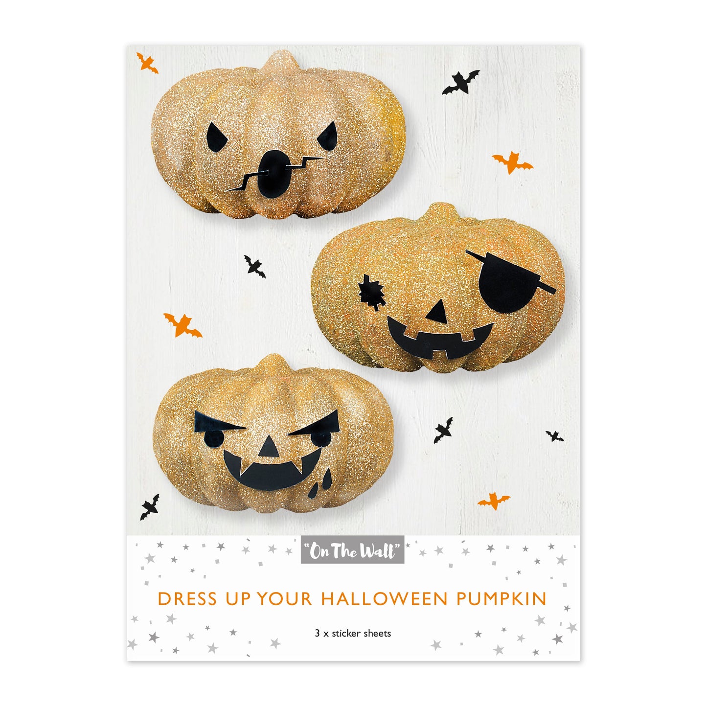 Halloween Pumpkin Dress Up Sticker Sheets 2
