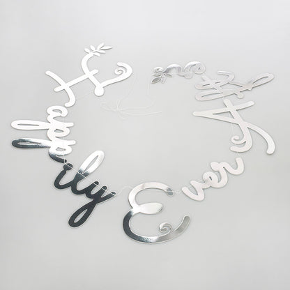 Happily Ever After Stitched Garland 3