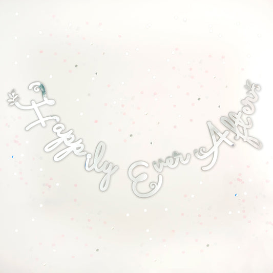 Happily Ever After Stitched Garland 
