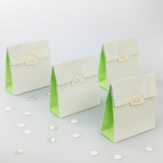 Pastel Hearts and Cloud Treat Bags 