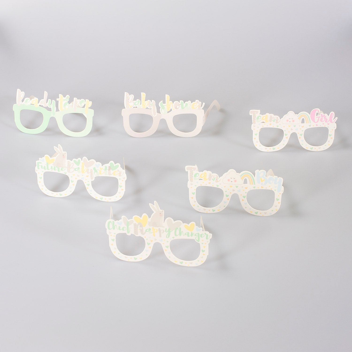 Baby Shower Photo Prop Glasses 1
