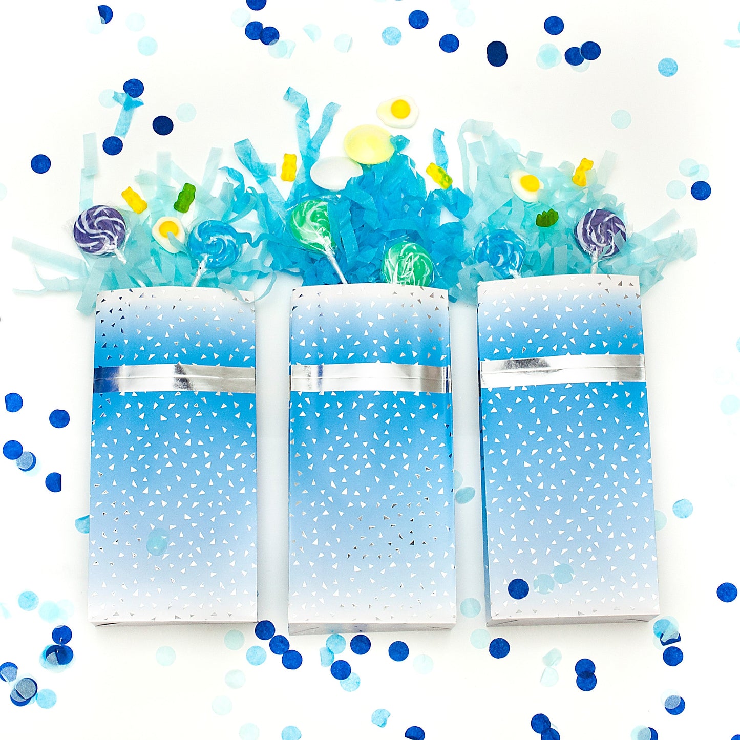Blue Ombre Treat Bags 3