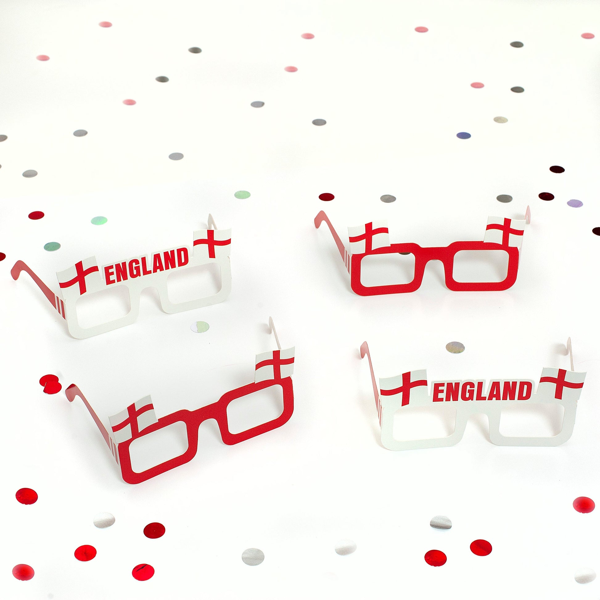 England Selfie Prop Glasses 4
