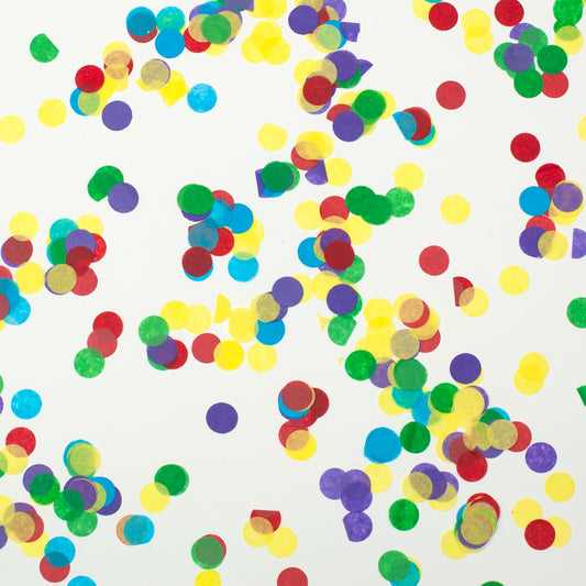 Multicoloured Tissue Paper Confetti 