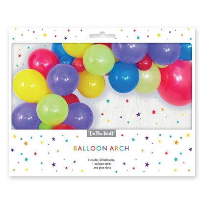 Multicoloured Balloon Arch 3
