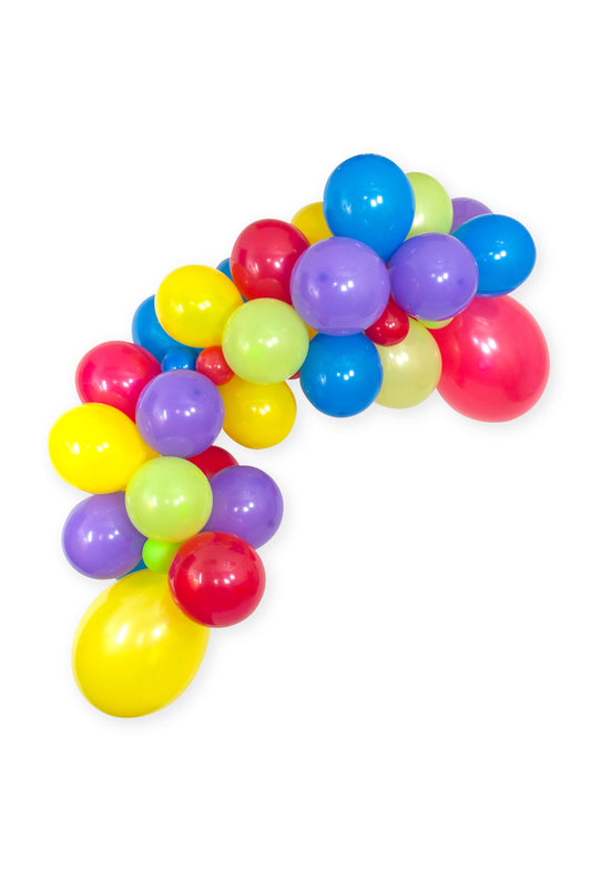 Multicoloured Balloon Arch 
