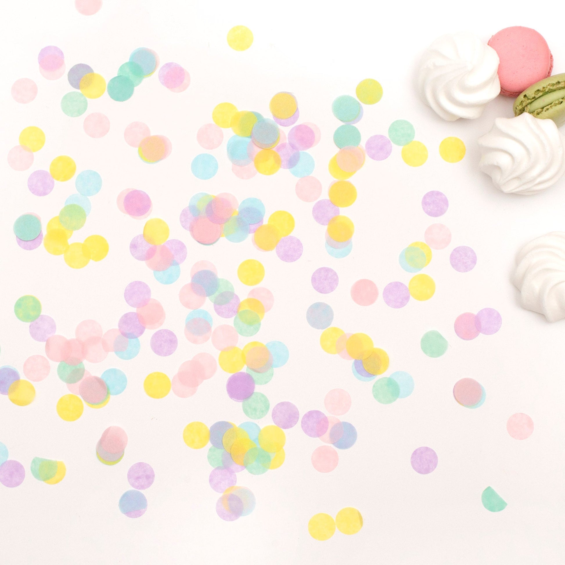 Pastel Coloured Tissue Paper Confetti 1